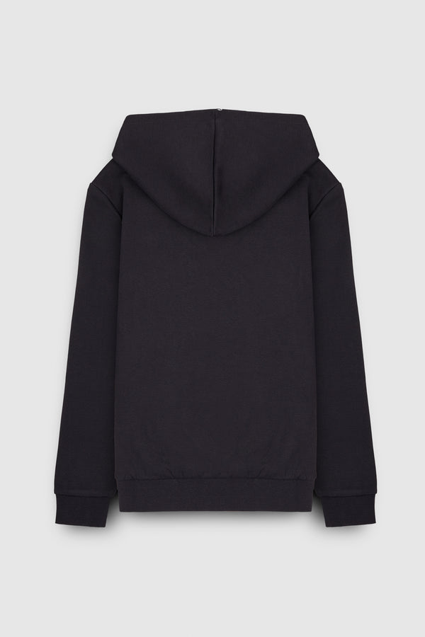 Teddy Smith Sweat à Capuche S-NARK HOODY JR DARK NAVY