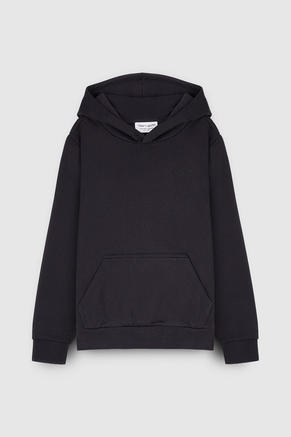 teddy smith Sweat à capuche S-NARK HOODY JR DARK NAVY