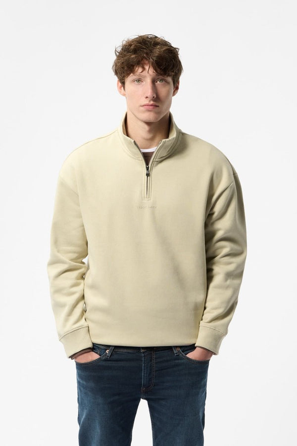 teddy smith Sweat col haut coupe large S-LOTEN SOFT GREGE