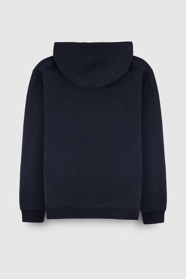 Teddy Smith Sweat Zippé à Capuche GICLASS LITTLE TOTAL NAVY