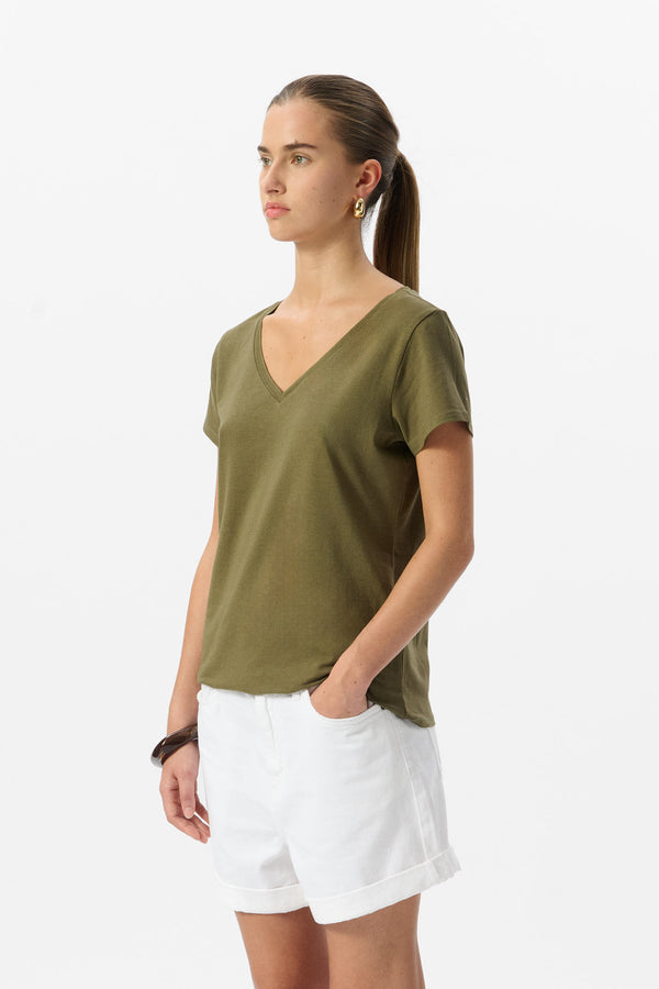 Teddy Smith T-shirt Manches Courtes T-MIA MC SWEET JUNGLE