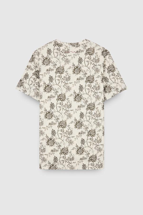 Teddy Smith T-shirt T-ANTONE MC MIDDLE WHITE/PRINT 1