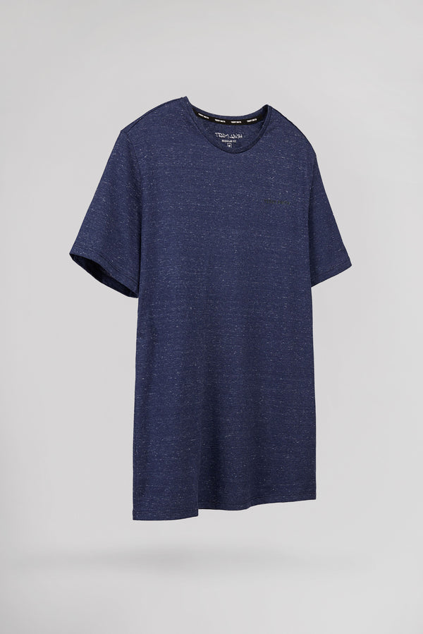 Teddy Smith T-shirt T-NARK CHINE MC DARK NAVY CHINE