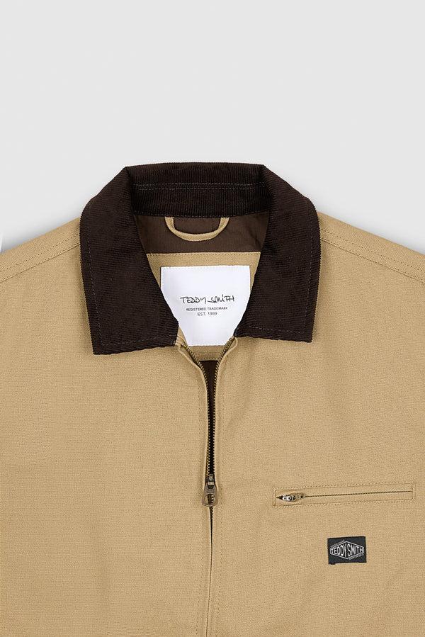 Teddy Smith Blouson B-DENVER WORKER BEIGE