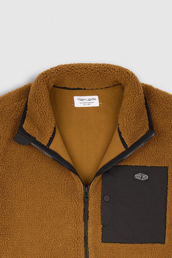 Teddy Smith Blouson B-RIPER TABACCO