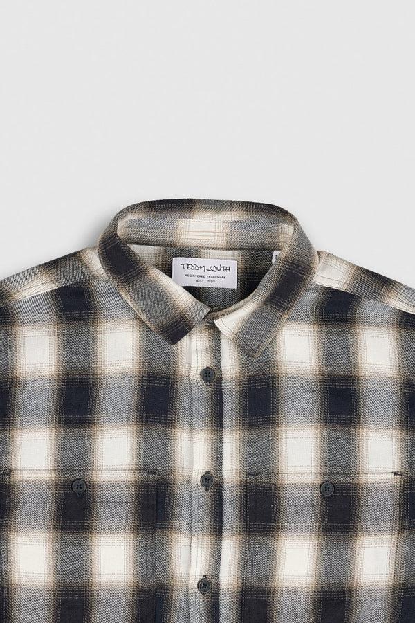 Teddy Smith Chemise C-ADRIAN ML JR CHATAIN