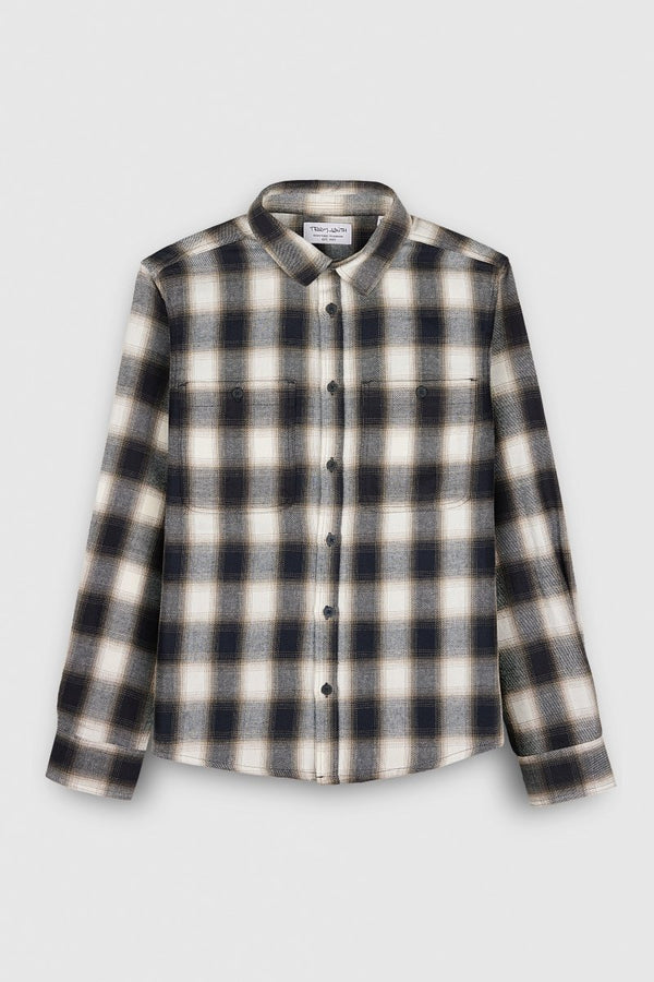 teddy smith Chemise C-ADRIAN ML JR CHATAIN