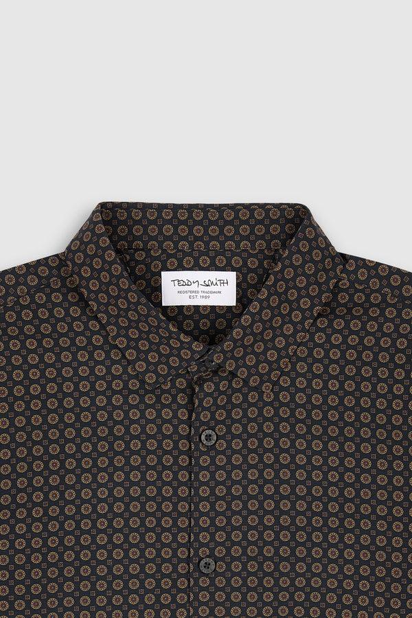 Teddy Smith Chemise C-BARCLAY ML CHARBON