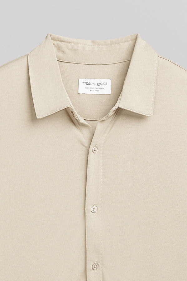 Teddy Smith Chemise C-BORY MC CREAM