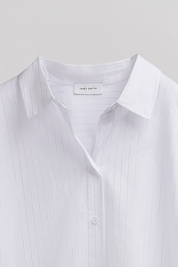 Teddy Smith Chemise C-CHARLINA BLANC