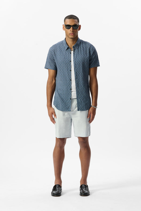 Teddy Smith Chemise C-DIXON MC MARINE