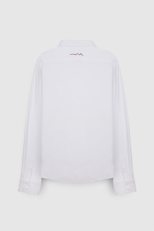 Teddy Smith Chemise C-DONOVAN ML BLANC