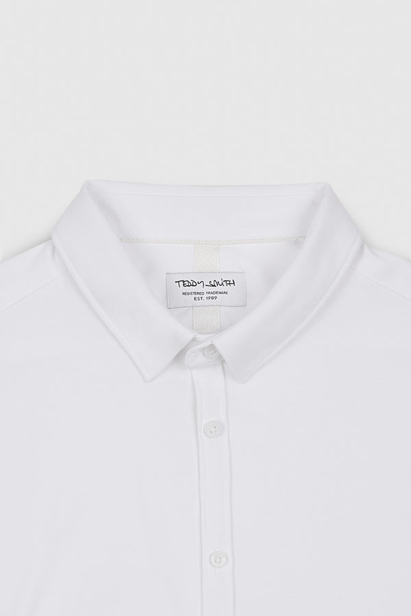 Teddy Smith Chemise C-DONOVAN ML BLANC