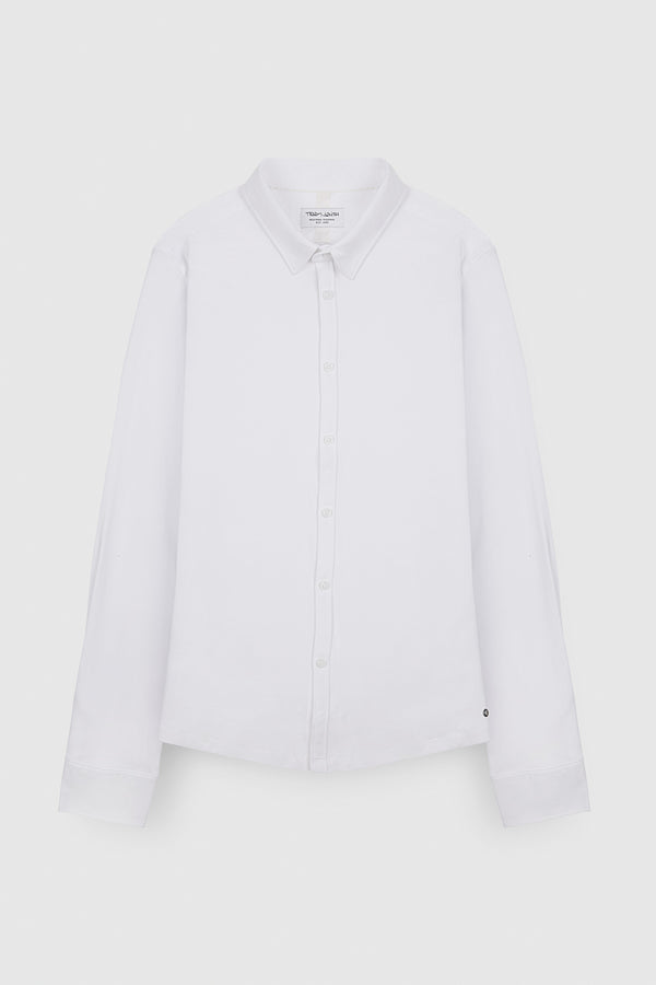 teddy smith Chemise C-DONOVAN ML BLANC
