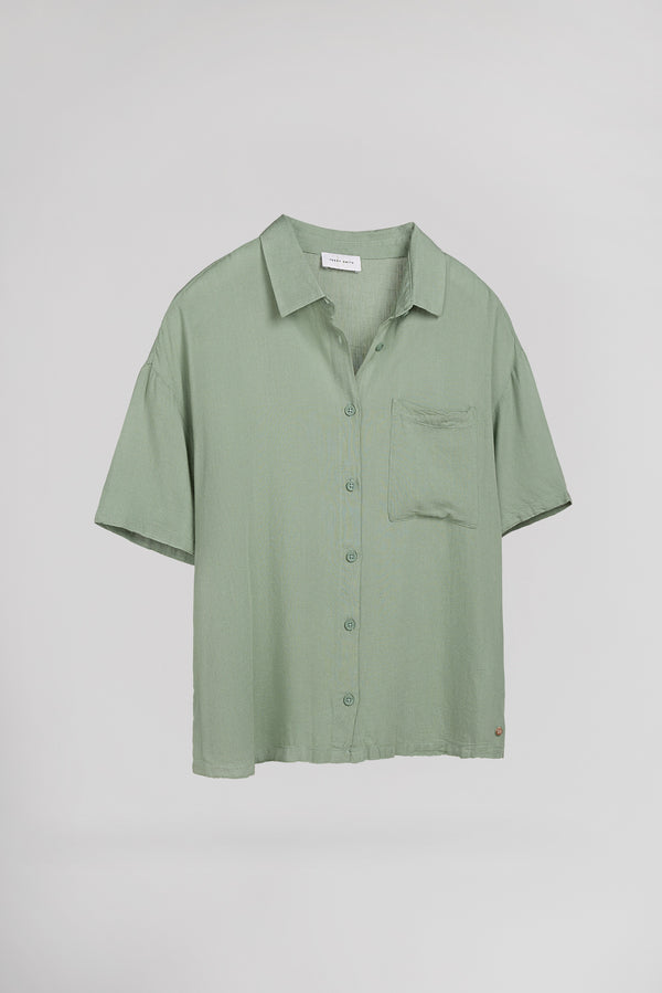 Teddy Smith Chemise C-ELIA ICEBERG GREEN
