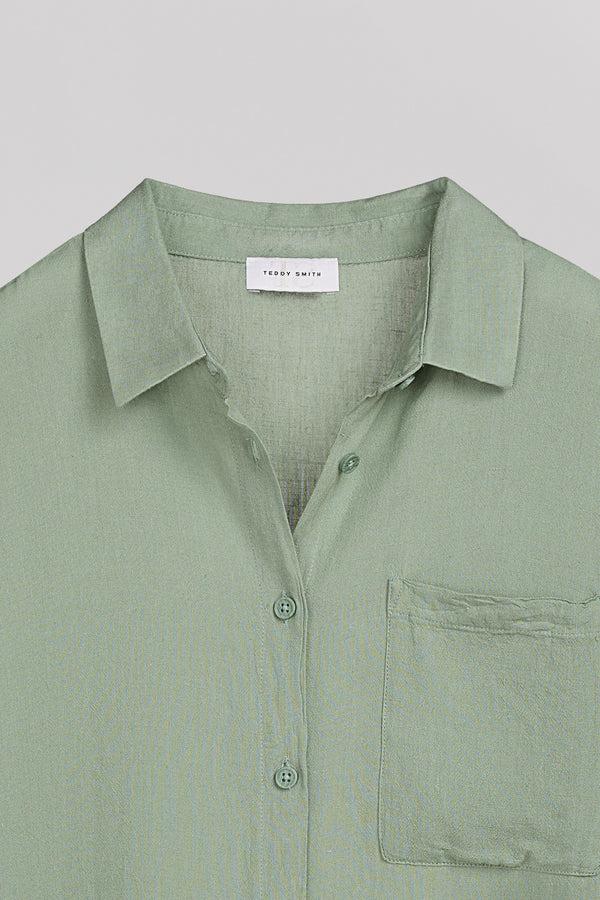 Teddy Smith Chemise C-ELIA ICEBERG GREEN