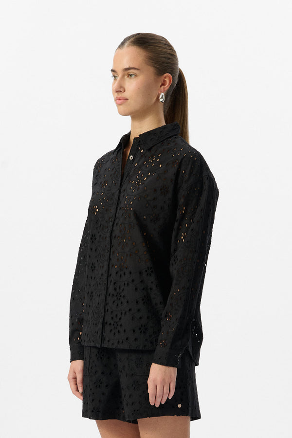 Teddy Smith Chemise C-FLOWER NOIR