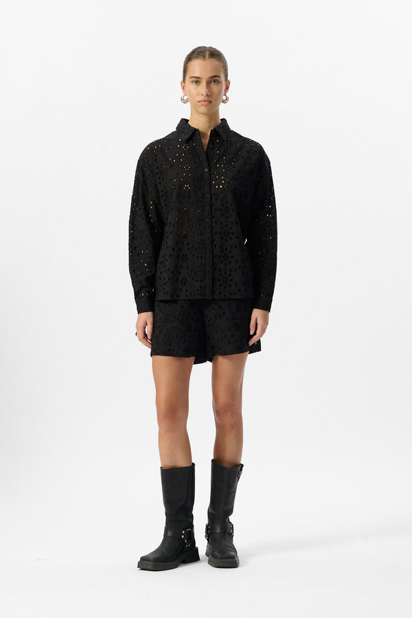 Teddy Smith Chemise C-FLOWER NOIR