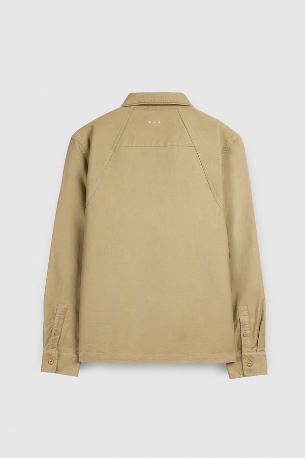 Teddy Smith Chemise C-HINRICH ML WORKER BEIGE