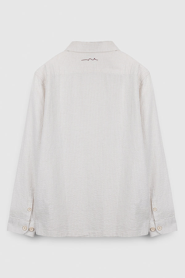 Teddy Smith Chemise C-JUSTO ML CREAM