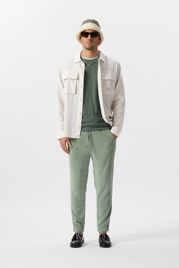 teddy smith Chemise C-JUSTO ML CREAM