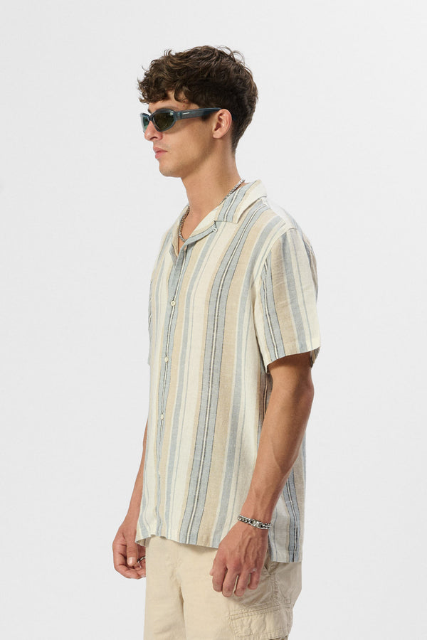 Teddy Smith Chemise C-KEITH MC BEIGE