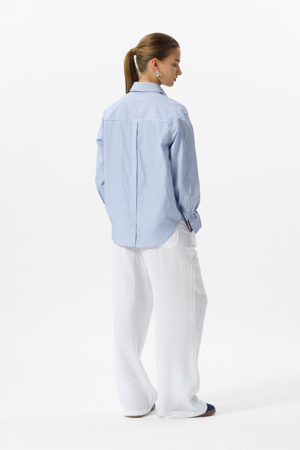 Teddy Smith Chemise C-LARIA ML INTENSE BLUE