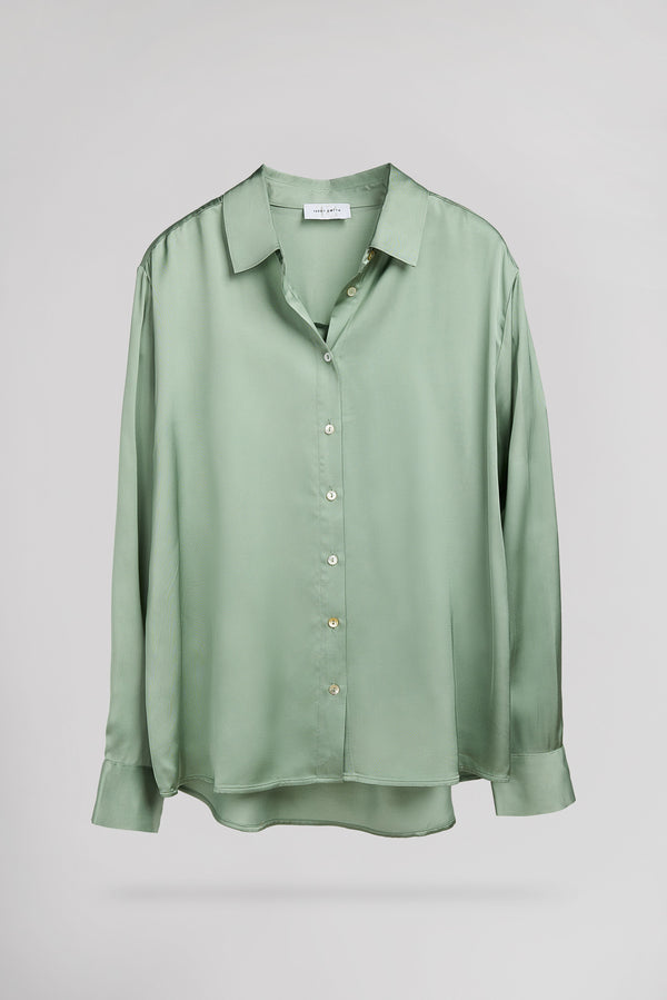 teddy smith Chemise C-LEO ICEBERG GREEN