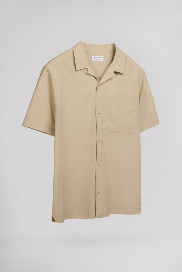 Teddy Smith Chemise C-LEONARD MC BEIGE