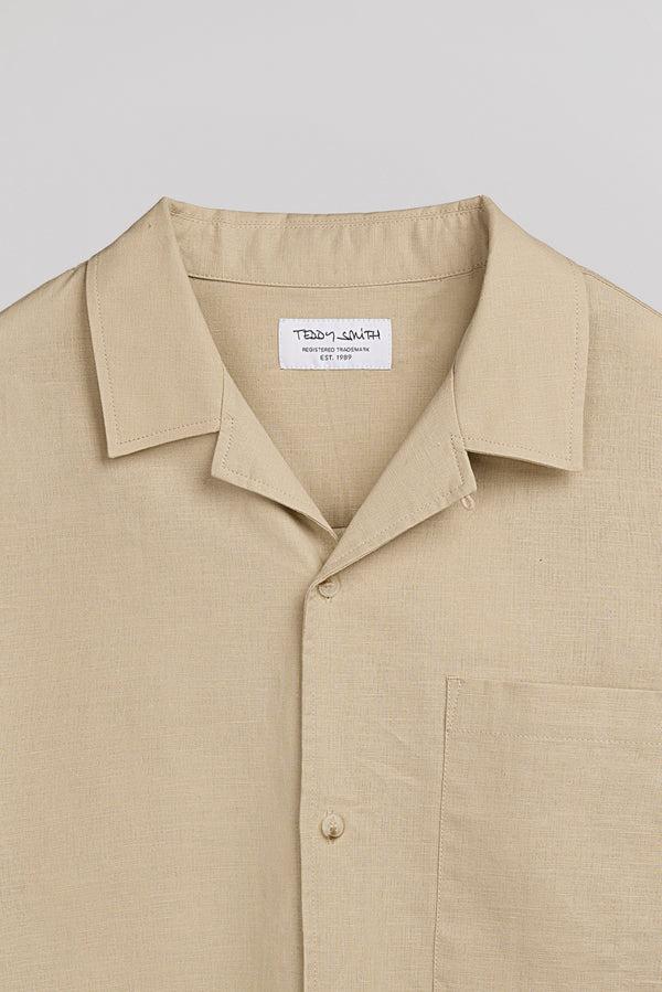 Teddy Smith Chemise C-LEONARD MC BEIGE