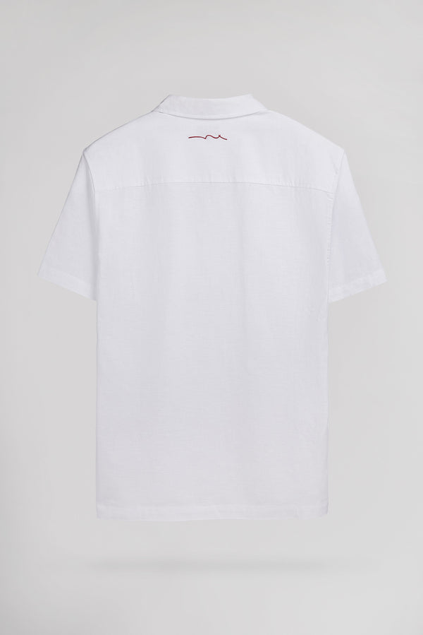 Teddy Smith Chemise C-LEONARD MC BLANC