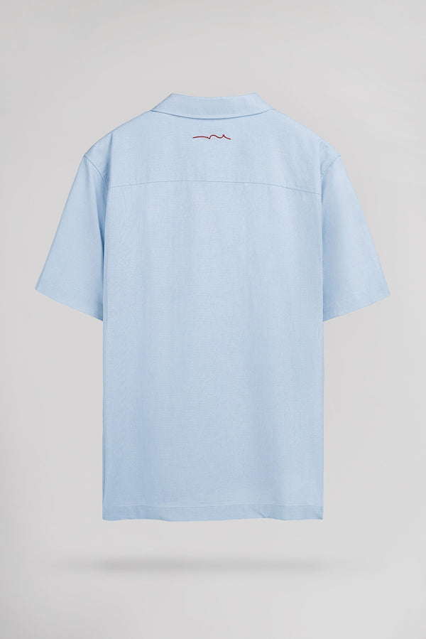 Teddy Smith Chemise C-LEONARD MC PASTEL BLUE