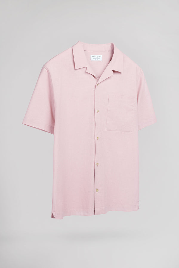 Teddy Smith Chemise C-LEONARD MC PINK SHIRT