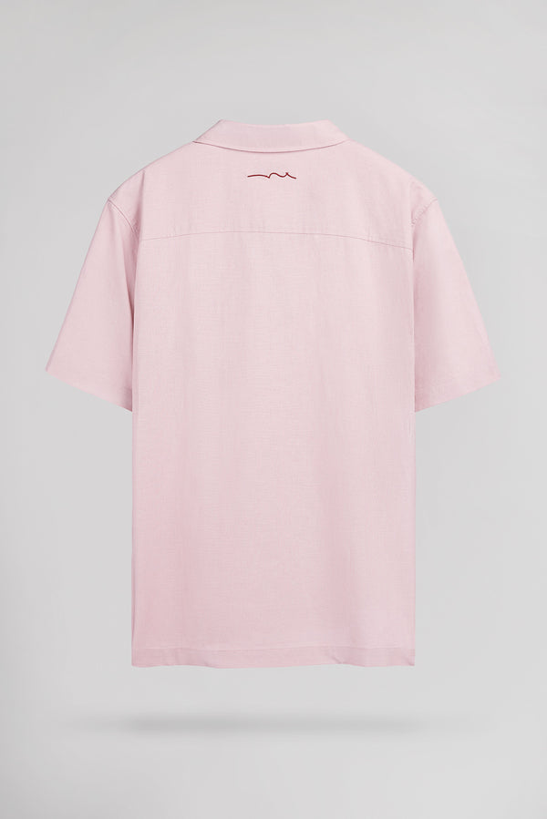 Teddy Smith Chemise C-LEONARD MC PINK SHIRT