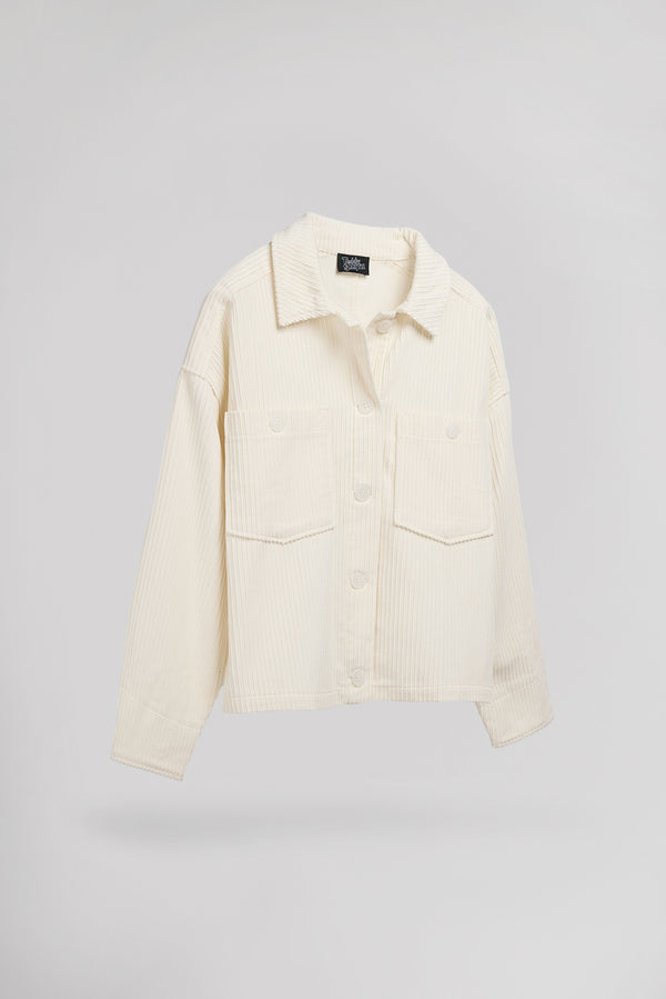 Teddy Smith Chemise C-LET MIDDLE WHITE