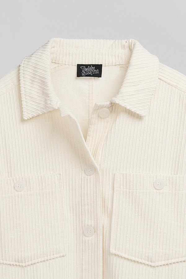 Teddy Smith Chemise C-LET MIDDLE WHITE