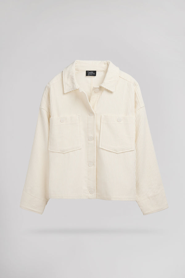 Teddy Smith Chemise C-LET MIDDLE WHITE