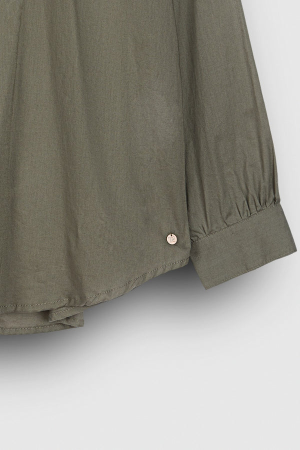 Teddy Smith Chemise C-LYLA TURBULENCE KAKI