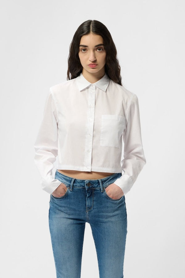 Teddy Smith Chemise C-NELLY BLANC