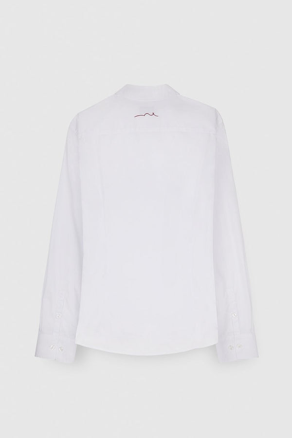 Teddy Smith Chemise C-OSWALD ML BLANC