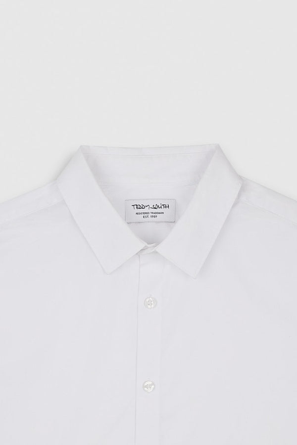 Teddy Smith Chemise C-OSWALD ML BLANC