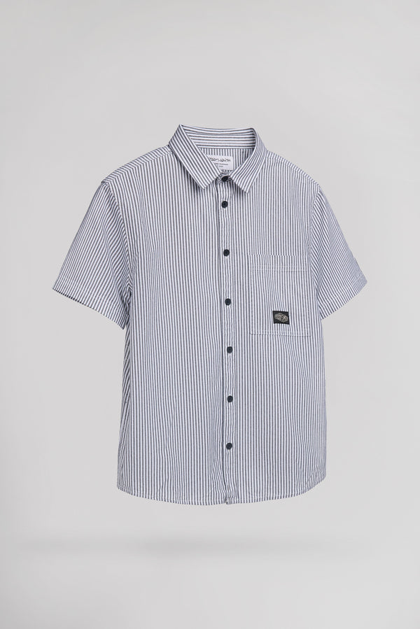 Teddy Smith Chemise C-OX MC JR BLANC