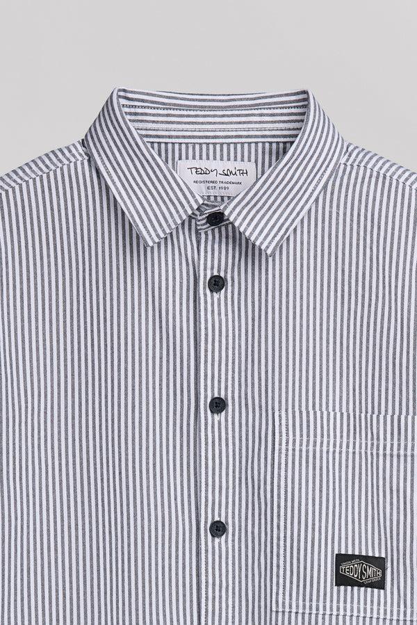 Teddy Smith Chemise C-OX MC JR BLANC