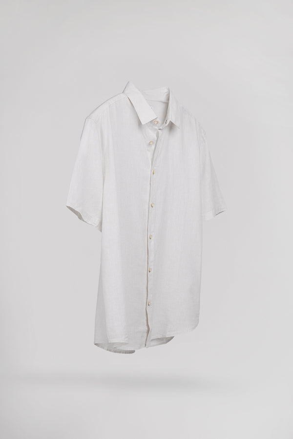 Teddy Smith Chemise C-PIETRO MC BEIGE CLAIR