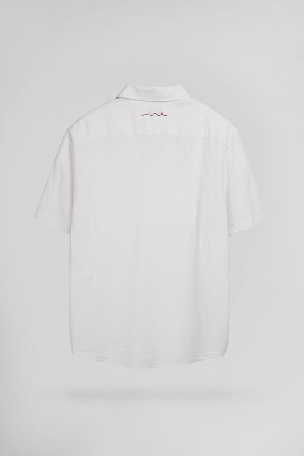 Teddy Smith Chemise C-PIETRO MC BEIGE CLAIR