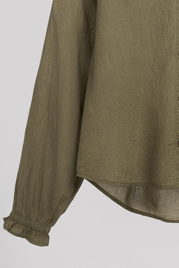 Teddy Smith Chemise C-ROMIE TURBULENCE KAKI