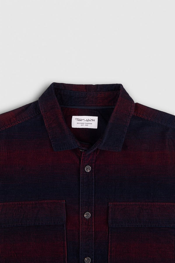 Teddy Smith Chemise C-TOREN ML TOTAL NAVY