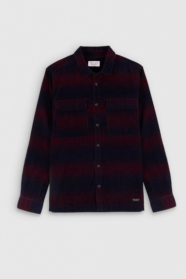 teddy smith Chemise C-TOREN ML TOTAL NAVY