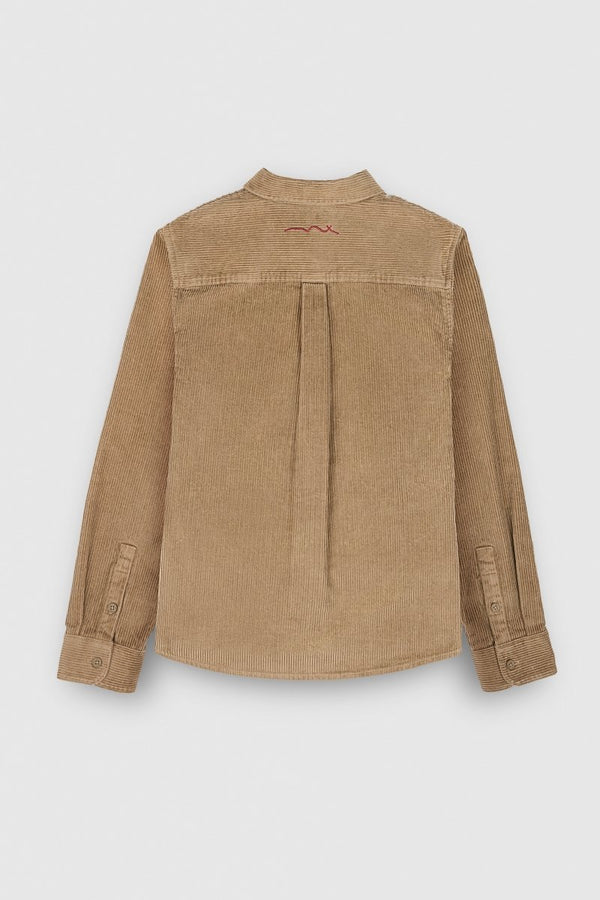 Teddy Smith Chemise C-VELVET ML JR CHATAIN