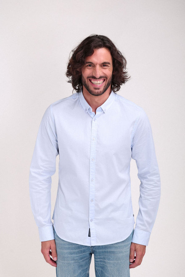 Teddy Smith Chemise C-VOLT 2 BLUE SHIRT